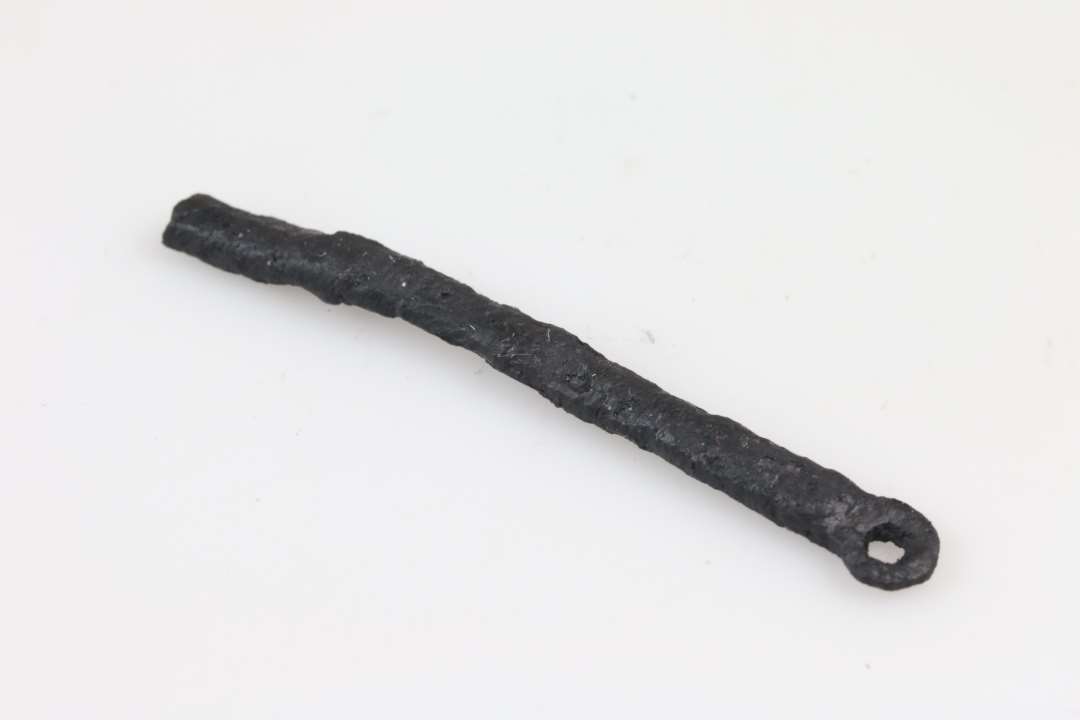 Fragment af jernnøgle. Længde: 6,5 cm., Konserveret