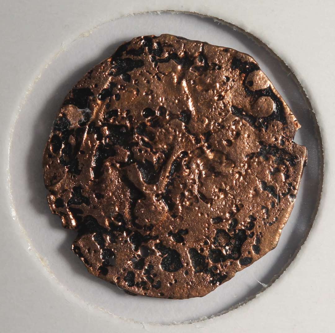 Rx114: MB 434. KGH: 1310/20, Nørre Jylland (endelig bestemmelse JCM)

(NM tæller både mønten og dens korrosionsskal med i møntlisten!  48-49. Der er kun én mønt!)