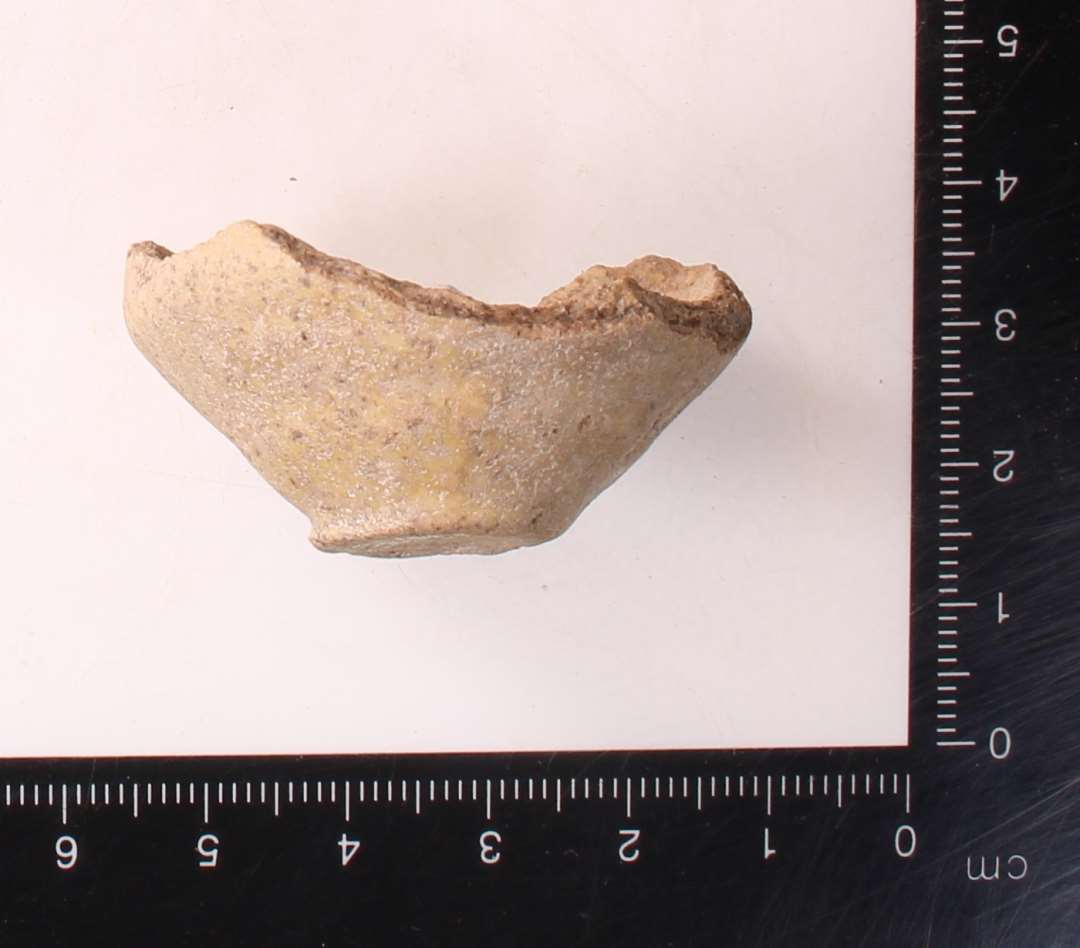 Bunden af en miniature krukke/salvekruke eller lågknop