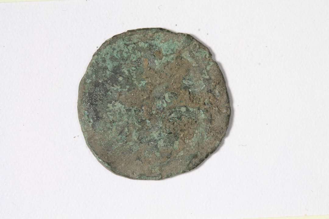 Penning, 1286-1360, MB, kraftigt korrodere