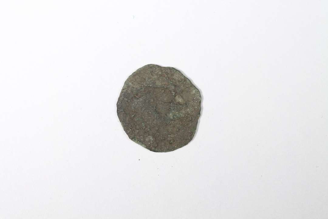 Borgerkrigsmønt. Dansk penning, af ubestemt type, ca. 1286-1360