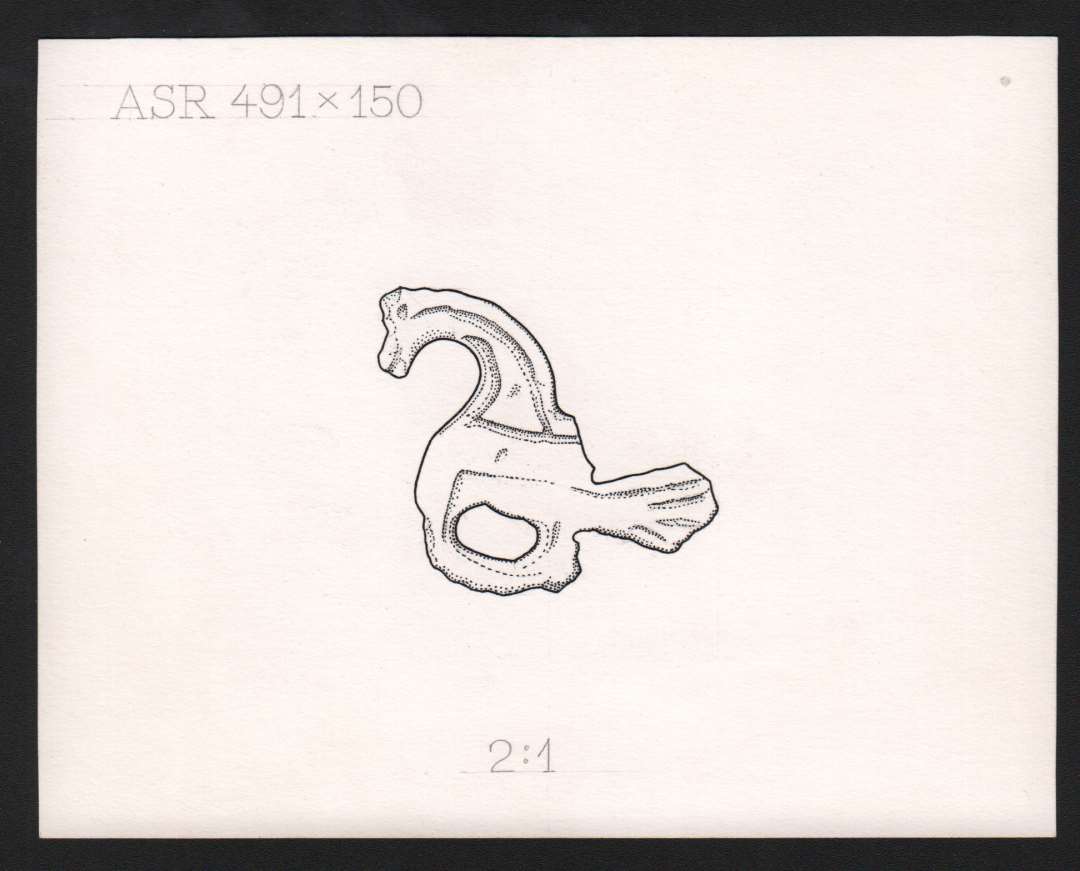 Fugle-broche, ca. 2,6 x 2,35 cm. 