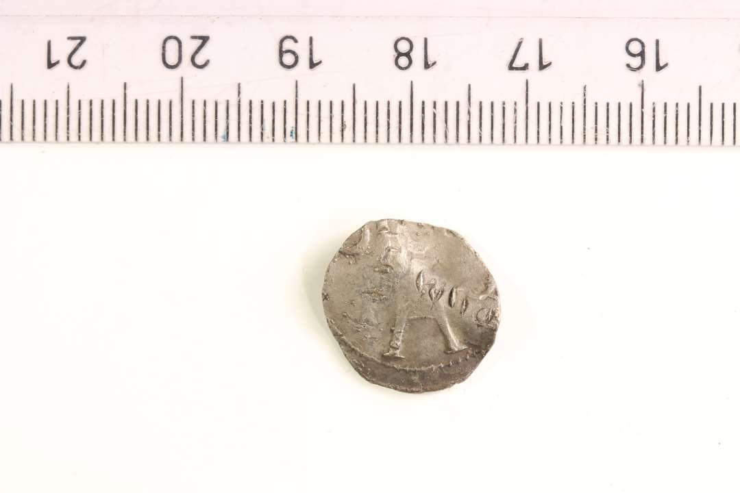 Sølvmønt, Otto 3, Sancta Colonia, (Køln 983-996). Mange pecks.