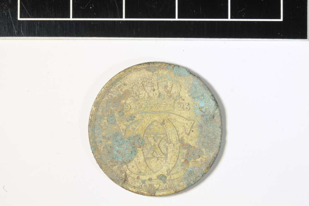 1 krone, Chr. X, Danmark, 1926, ø 25 mm